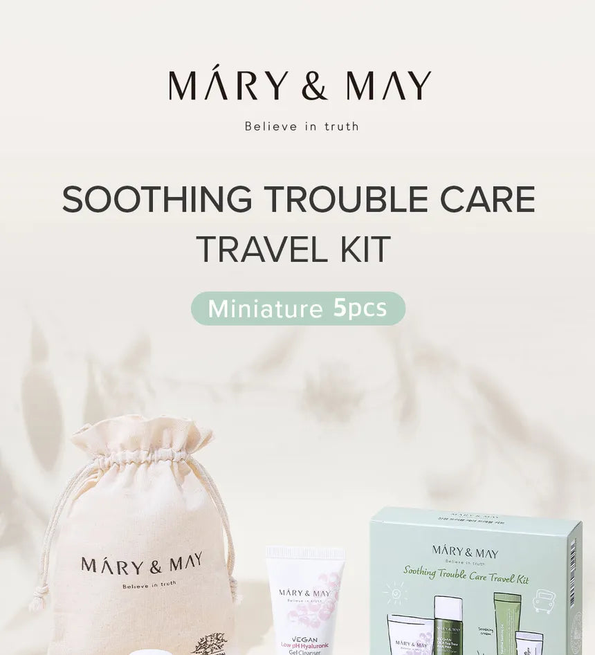 Mary&May - Soothing Trouble Care Kit de Viaje